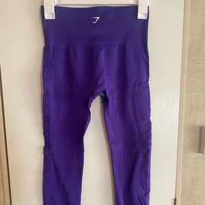 Size small, purple gymshark leggings